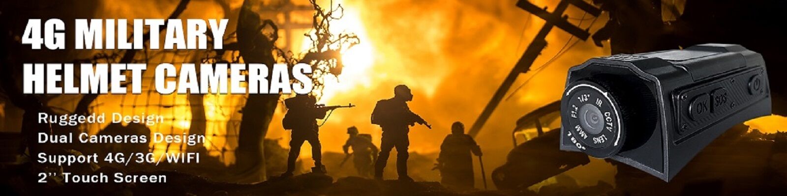 Video Coding Resolution 1920X1080 30P 1080P 30fps MP4 Format Tactical Camera for Military Police