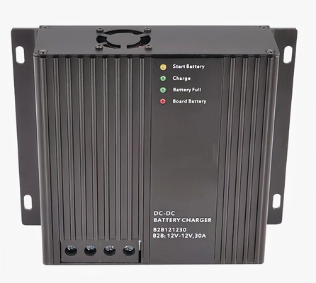 RV 보트 요트 용 12V 30A DC 배터리 충전기 Aluminm 소재