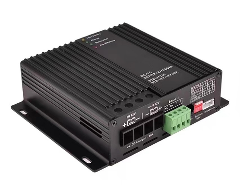 RV 보트 요트 용 12V 30A DC 배터리 충전기 Aluminm 소재