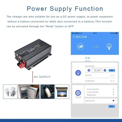 48V 10A AC DC 배터리 충전기 Lifepo4 배터리 충전기 M8 스크루 IP22