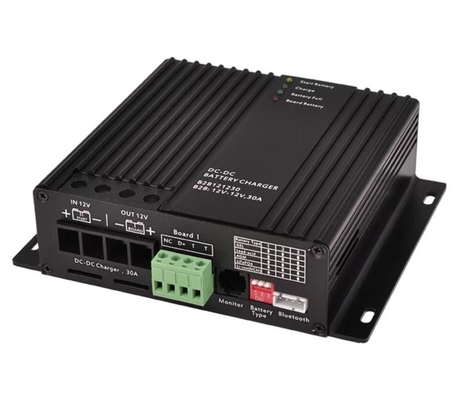 12V-12V 30A DC DC 배터리 충전기 배터리에 자동 스마트 충전기 배터리