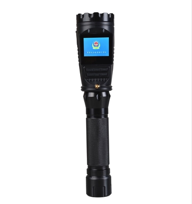 다기능 경찰 손전등 DVR 앰바렐라 칩셋 8000mAh 배터리