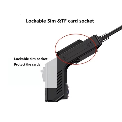 정의 4G 와이파이 GPS 나이트 비전 대시 카메라와 루프 기록 및 주차 모니터