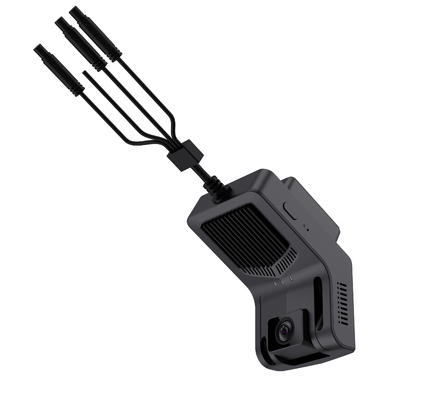 170° 와이드 뷰 4G 대시 카메라와 G 센서 주차 모니터 및 와이파이 기술
