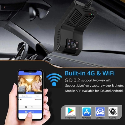 소스 앱 컨트롤 4G 대시캠 및 GPS ADAS/DSM/BSD/PCW 4G 모바일 DVR