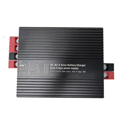 DC-DC 부스터 충전기 12V 30A 태양 MPPT 20A 냉장고 충전기 20A 컨트롤러 RV 차량 자동차 요트