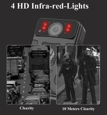 인공지능 얼굴 인식 경찰 신체 카메라 2 Way Talk Night Vision 안드로이드 시스템