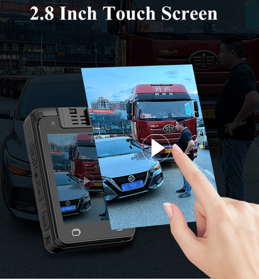 4G LTE 인공지능 얼굴 인식 신체 카메라 인간 카메라 SOS 경보 2 차원 통화