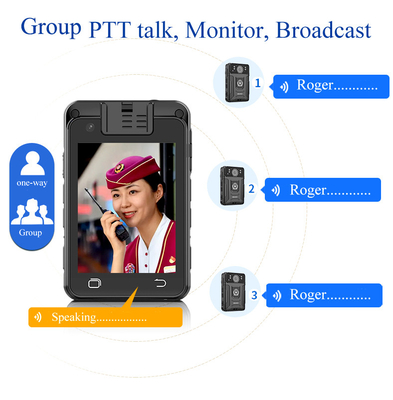 4G 인공지능 신체 카메라 DVR 면허판 탐지 얼굴 인식 NFC 경찰 인간 DVR