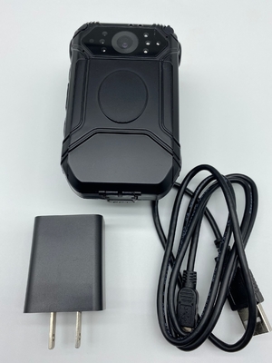 64G IP66 경찰 신체 카메라 1.5W LED 및 120도 각도