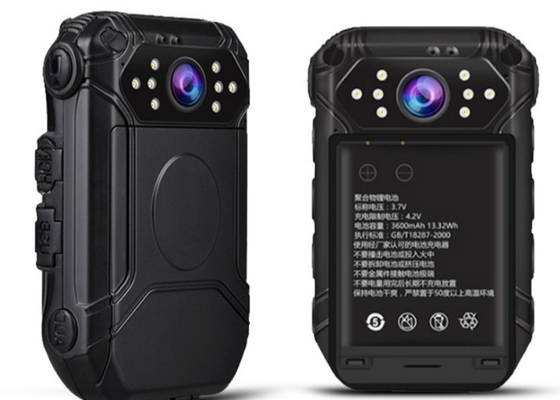 13MP 나이트 비전 경찰 신체 착용 카메라와 120 ° 광각 및 IP66 방수
