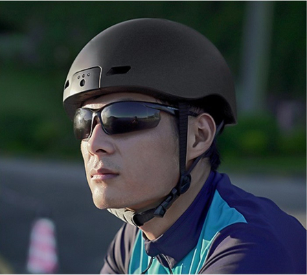 사이클 운전용 120도 광각 시야 안전 헬멧 카메라