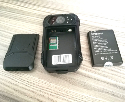 4G 경찰 웨어러블 HD 신체 카메라 보안 경비원 개인 DVR 카메라