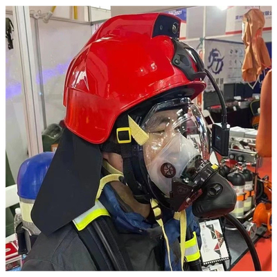 소방 및 기술 구조 헬멧 보안 카메라 열 영상 센서