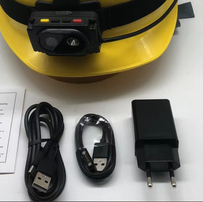 콤팩트하고 가벼운 재충전 가능한 전등 구조용 헬멧 카메라 4000mAh 배터리