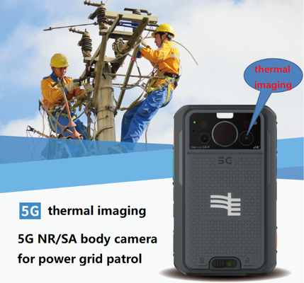 교체 가능한 8000mAh 배터리 5G 바디 카메라와 13MP 후방 카메라 및 자이로스코프 센서