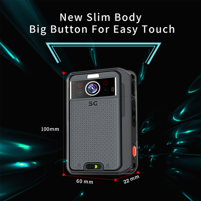 5G 13MP 안드로이드 10 경찰 신체 카메라 2G + 16G 메모리 및 선택적 NFC