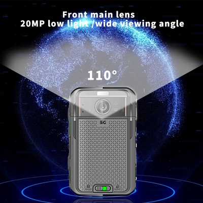 5G 13MP 안드로이드 10 경찰 신체 카메라 2G + 16G 메모리 및 선택적 NFC