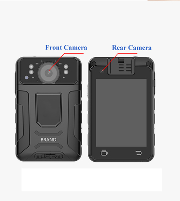 4G 블루투스 경찰 착용 카메라와 정밀 오디오 / 비디오 녹화