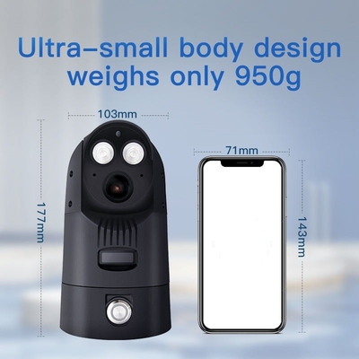 ONvif GB28281 프로토콜과 함께 4X 줌 나이트 비전 풀 HD PTZ 카메라