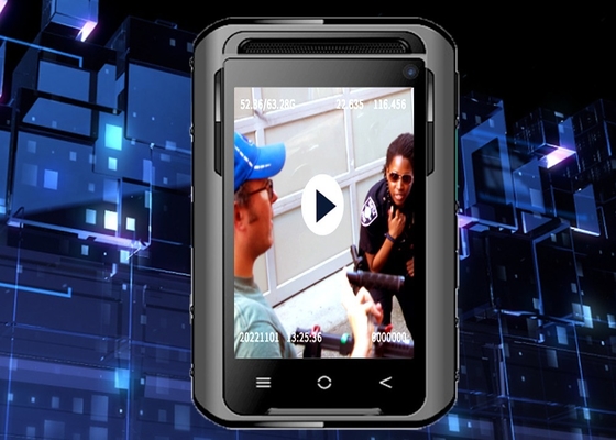5G 13MP IP68 110도 앵글 렌즈와 와이파이 핫스팟과 함께 방수 경찰 신체 카메라