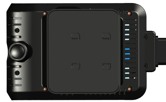 4G GPS 듀얼 코어 대시 카메라 170 광대 관점 및 드라이버 얼굴 인식