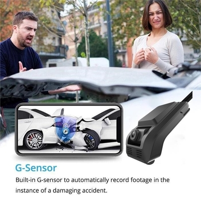 ADAS와 DSM GPS를 갖춘 AI 대시 카메라, 차량용 상업용 DVR