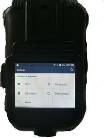 컬러 CMOS 세노소르와 가지고 다닐 수 있는 작은 와이파이 4G 신체 닳아 해진 카메라 3600mAh 배터리