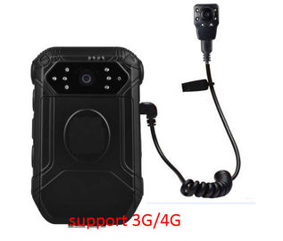 Portable IP65 Body Worn Camera With Night Vision 2 Inch Screen For Police