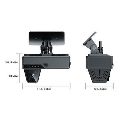 4G 얼굴 인식 AI 대시캠 ADAS DSM SOS GPS 고급 운전 보조 시스템 H.264/H.265 비디오 압축