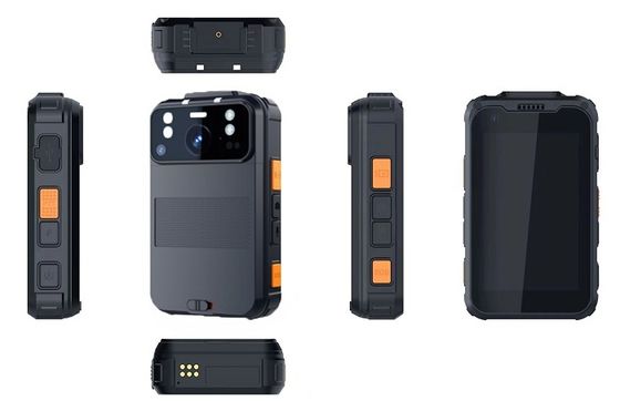 안드로이드 13 시스템 1440p 개인 신체 카메라 와이파이 IP66 5g 4G 64GB 램 롬 4G 64GB 5G 지원