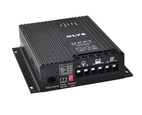 50A MPPT 충전 컨트롤러 듀얼 입력 24V DC 태양광 배터리 충전기