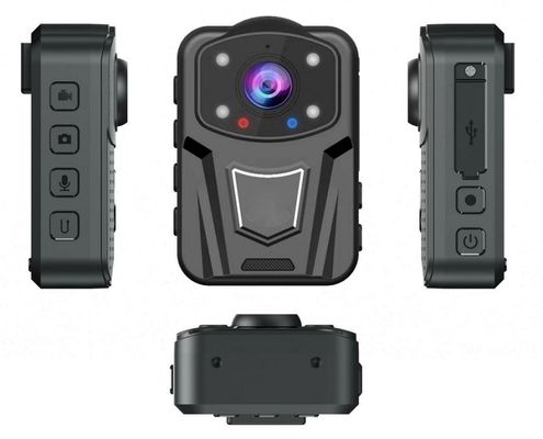 4G 와이파이 1280x720P 60fps 비디오 해상도 신체 착용 비디오 레코더 영하 20도에서 플러스 60도까지 작동하도록 설계되었습니다.