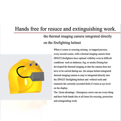 열화상 소방 안전모 적외선 카메라