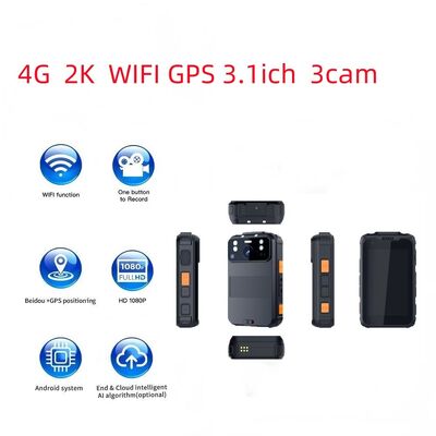 4G Bodycam Wi-Fi ONVIF 개인용 비디오 레코더