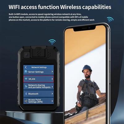4G Bodycam Wi-Fi ONVIF 개인용 비디오 레코더