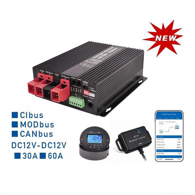 DC 12V 30A 60A 충전 컨트롤러 CANBUS 전원 MODBUS