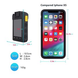 민간인을 위한 착용이 영상 몸 소형 사진기 야간 시계 만일 4G 안드로이드 경찰