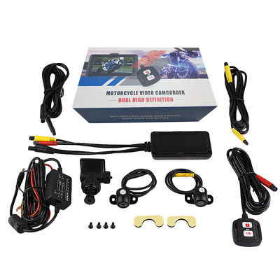 루프 리코딩 180mAH MJPG 1080P 오토바이 DVR 대쉬캠