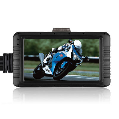 RGB는 3 " IPS 오토바이 리코더 카메라 32GB 메모리를 드러냅니다
