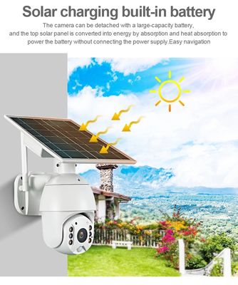 IR 야간 시력 IP67 8W 우박스 무선 전신 4G IP 카메라