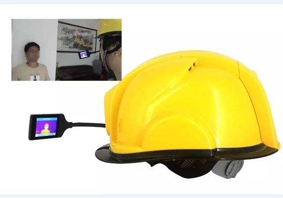 써멀 온도 헬멧은 카메라 지원 4G GSM GPS 추적에서 설립되었습니다