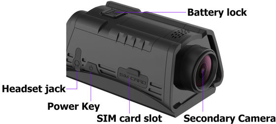 3600mAh 4MP JPEG 듀얼 녹화 카메라 MTK6739 라이브 스트리밍 카메라