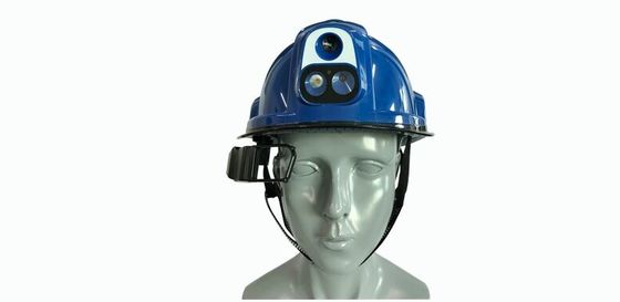 4G 똑똑한 온도 측정 헬멧 사진기 안드로이드 7.1Bluetooth4.0 GPS는 빛을 지도했습니다