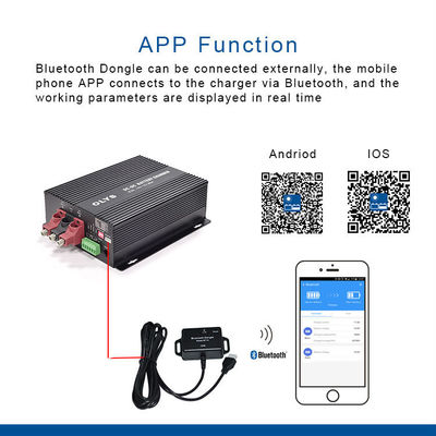 12V 60A DC-DC 배터리 충전기 컨트롤러 Bluetooth Android IOS for RV