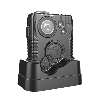 IP67 네트워크 경찰 착용 카메라 HD 해상도 Onvif 블랙 IR 라이트 3200mAH