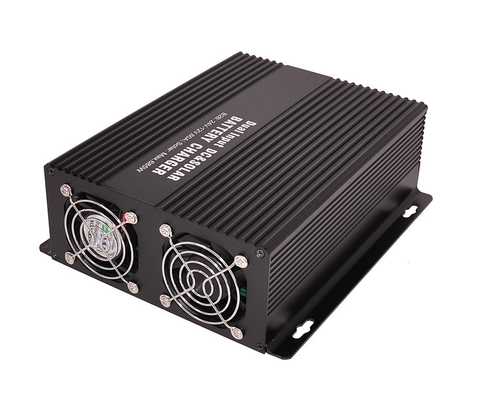 50A MPPT 충전 컨트롤러 이중 입력 24V DC 태양광 배터리 충전기
