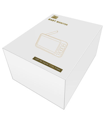 음량 조정 무선 아기 모니터 양방향 스피커 고해상도 5 인치 디스플레이