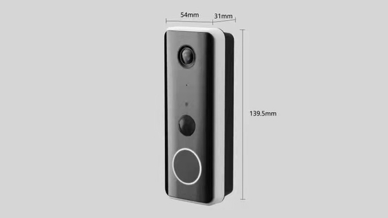 실내 조화와 160개 비전 각 와이파이 화면 초인종 5200 MAh 배터리