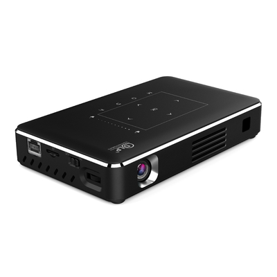 150 루멘 DLP 주머니 작은 휴대용 프로젝터 IR 무선제어
